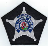 OAKLAWNILPOLICEOFFICERBADGEPATCHSTD